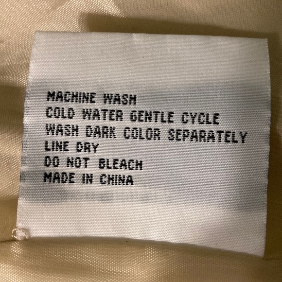 Super Soft Beige Blond Teddy Fur Coat Jacket XL - Picture 7 of 8